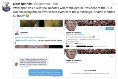 trump clash liam bennett