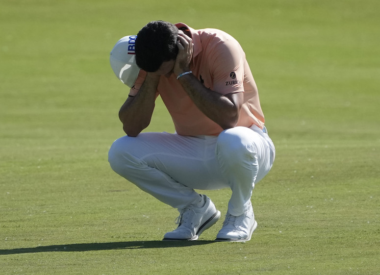 Billy Horschel breaks down in tears after dismal first round at Muirfield Village