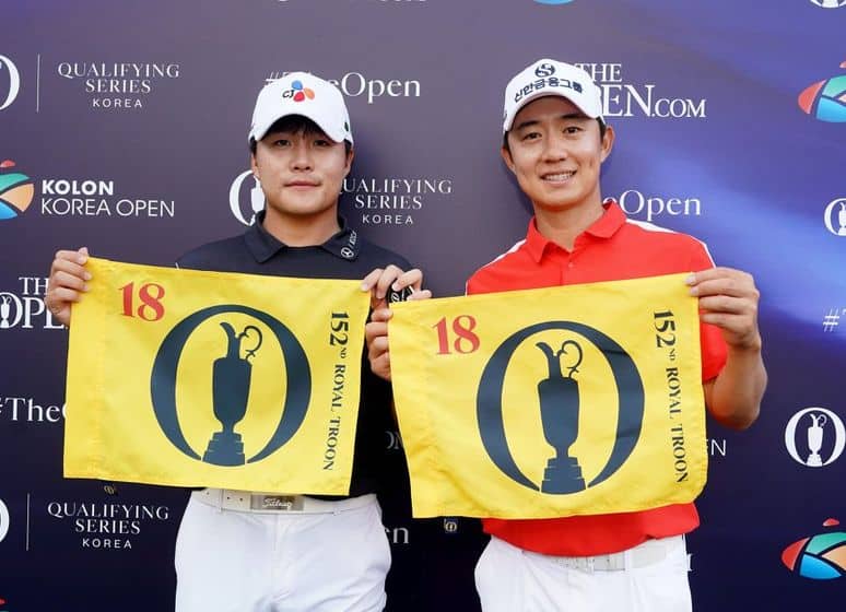 Les Sud-Coréens Kim et Song valident leur ticket pour Troon - Golf Planète