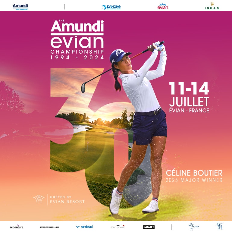 Evian D01 2024 – Amundi Championship – ticket carré