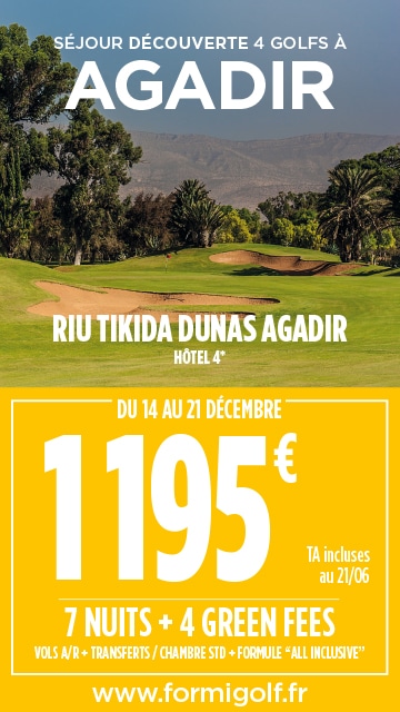 Formigolf D07 2024 – Agadir – Bannière verticale