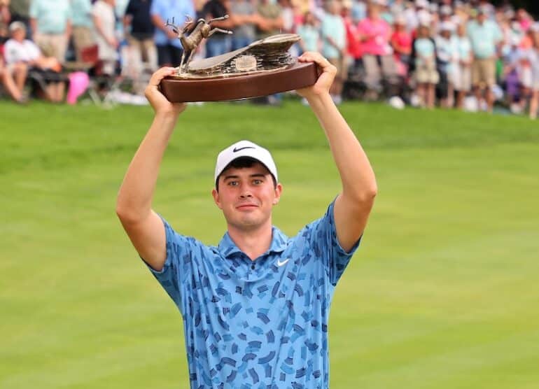 Davis Thompson Photo by Stacy Revere / GETTY IMAGES NORTH AMERICA / Getty Images via AFP