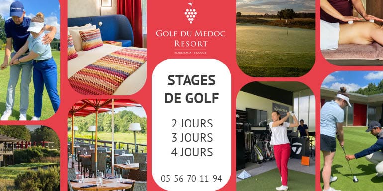 Golf du Médoc D03 2024 Stage Eté – bandeau