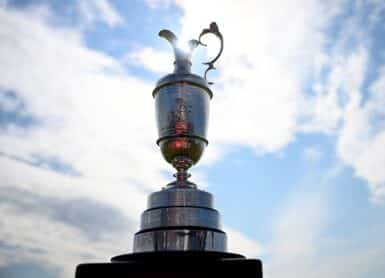 CLARET JUG THE OPEN ROYAL AND ANCIENT Photo by Oisin Keniry/R&A via Getty Images