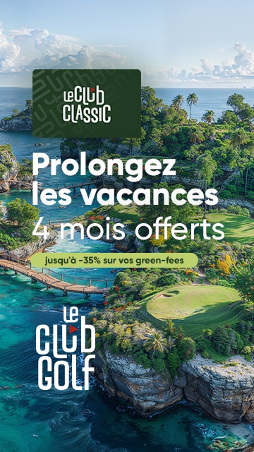 LeClub Golf D08 2024 4 mois offerts – Bannière verticale