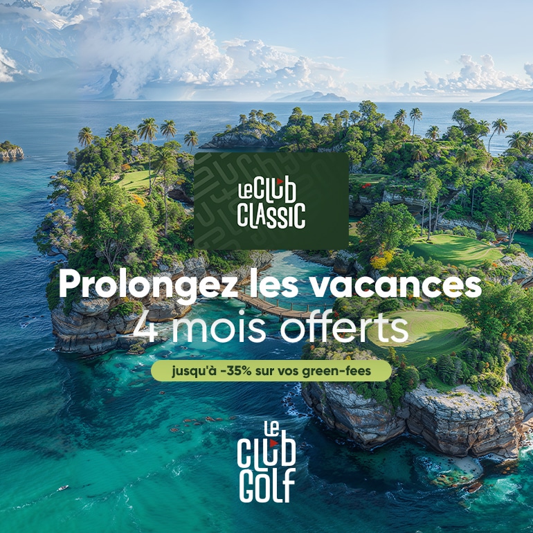 LeClub Golf D08 2024 4 mois offerts – ticket carré