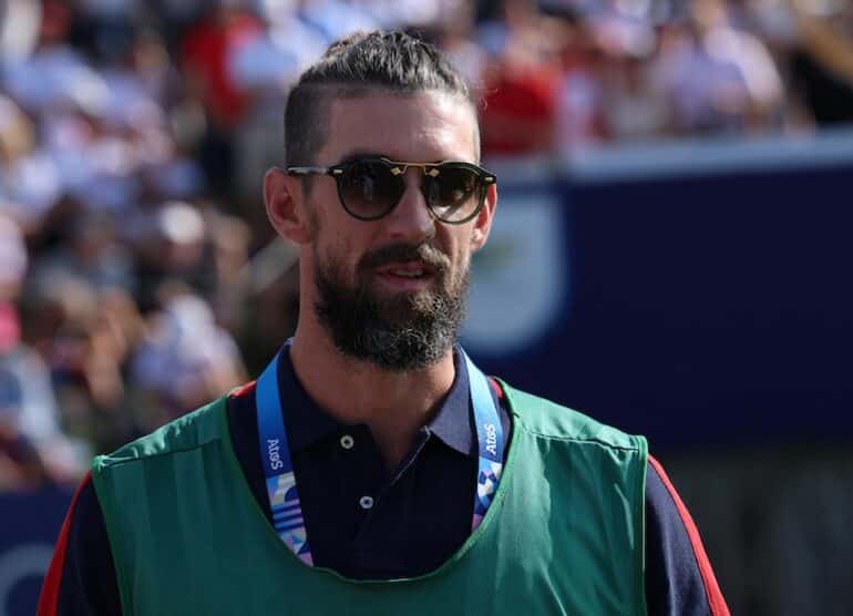 Michael Phelps Photo by Emmanuel DUNAND / AFP