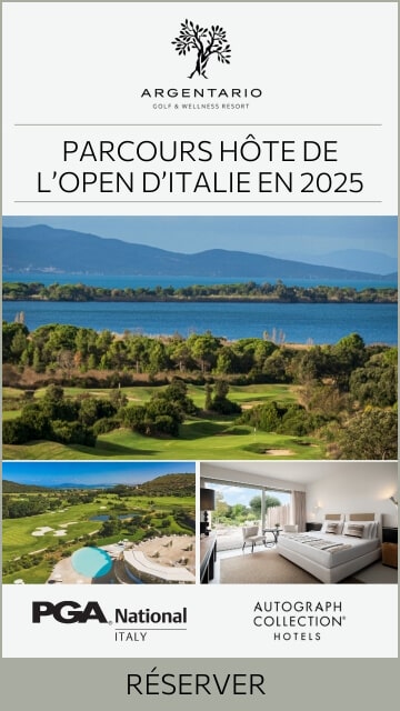 Argentario Golf Resort – D01 – 2024 – Parcours hôte de l’open d’Italie – Bannière verticale