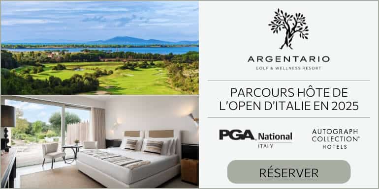 Argentario Golf Resort – D01 – 2024 – Parcours hôte de l’open d’Italie – Bandeau