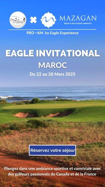 Eagle Experience D01 2024 – Proam Mazagan – Bannière verticale