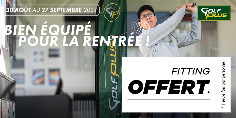 Golf Plus D26 – 2024 Rentrée Fitting offert – Super Top Banner Mobile