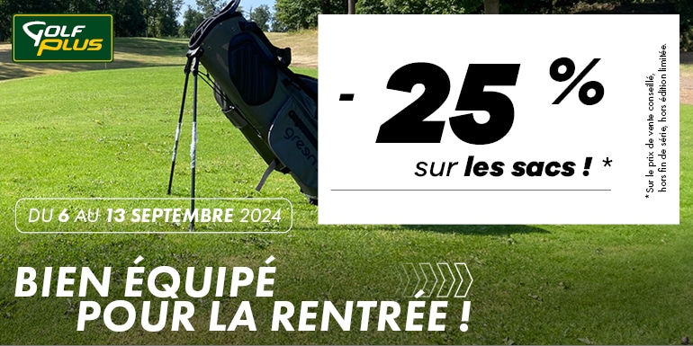 Golf Plus D29 – 2024 Rentrée Sacs – Super Top Banner Mobile