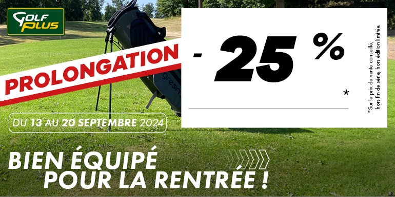 Golf Plus D30 – 2024 Rentrée Sacs prolongation – Super Top Banner Mobile