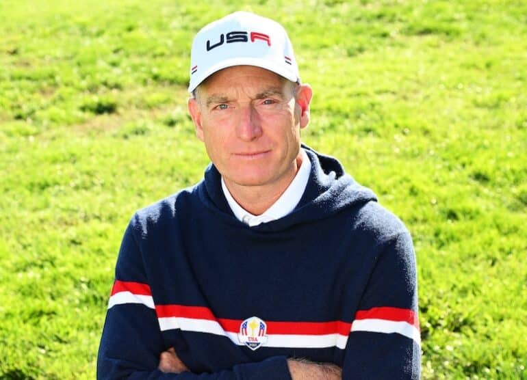 Jim Furyk Photo by ROSS KINNAIRD / GETTY IMAGES EUROPE / Getty Images via AFP