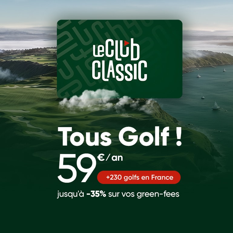 LeClub Golf D09 2024 Tous au Golf – ticket carré