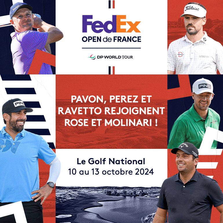 Open de France d04 – 2024 – Fedex Open de France 2024 – ticket carré