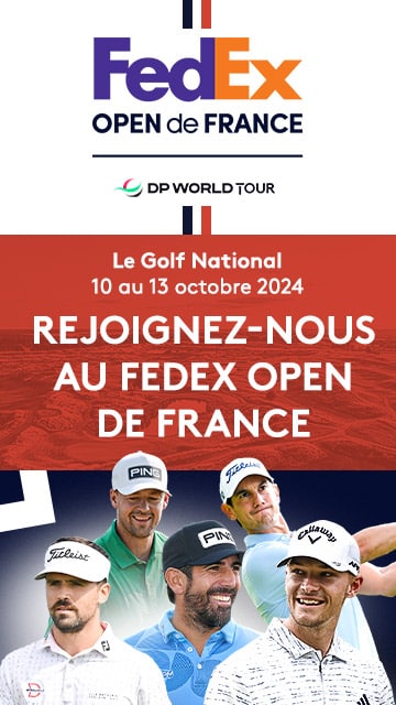 Open de France d06 – 2024 – Fedex Open de France 2024 – Bannière verticale