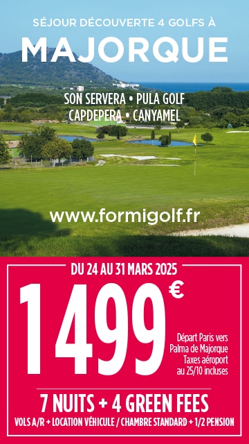 Formigolf D11 2024 – Majorque – Bannière verticale