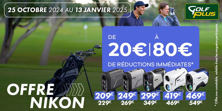 Golf Plus D36 – Offre Nikon – Super Top Banner Mobile