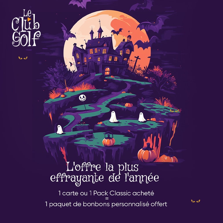 LeClub Golf D09BIS 2024 Halloween – ticket carré