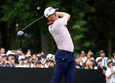 Justin Thomas Photo by Yong Teck Lim / GETTY IMAGES ASIAPAC / Getty Images via AFP