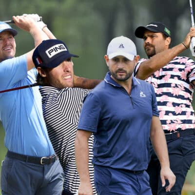 golf-langasque-perez-amat-levy-dpworld-tour ©AFP/GETTY