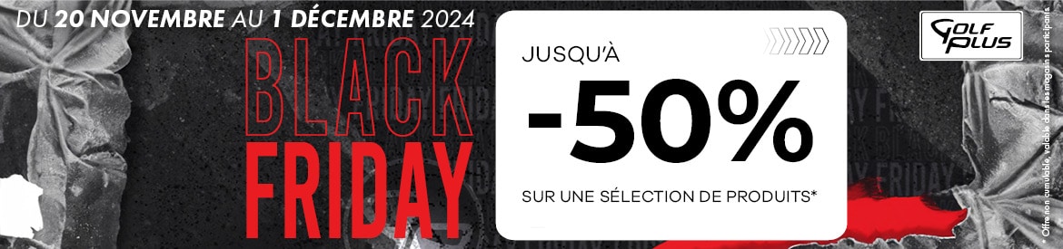 Golf Plus D37 – Black Friday – bannière