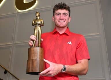 nick dunlap rookie of the year @pga tour