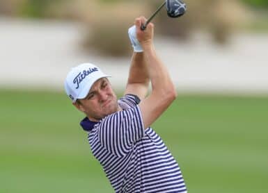 Justin Thomas Photo by DAVID CANNON / David Cannon Collection / Getty Images via AFP