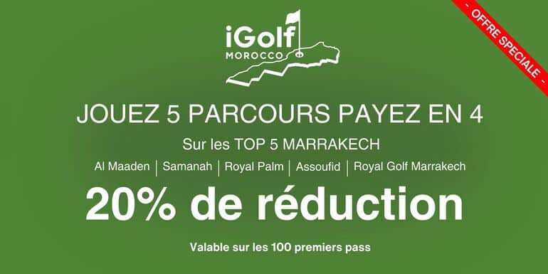 iGolf Morocco D01 2024 – Offre spéciale – Bandeau