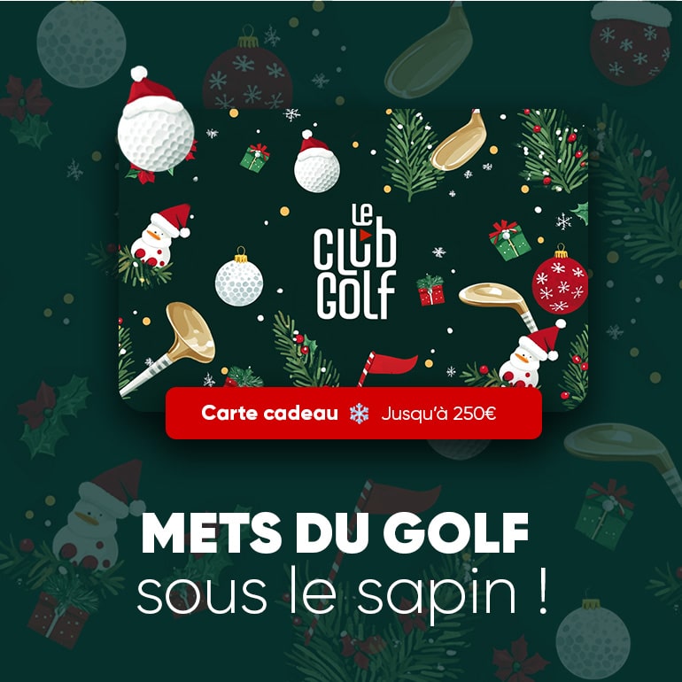 LeClub Golf D12 2024 Cartes KDO Noel – ticket carré