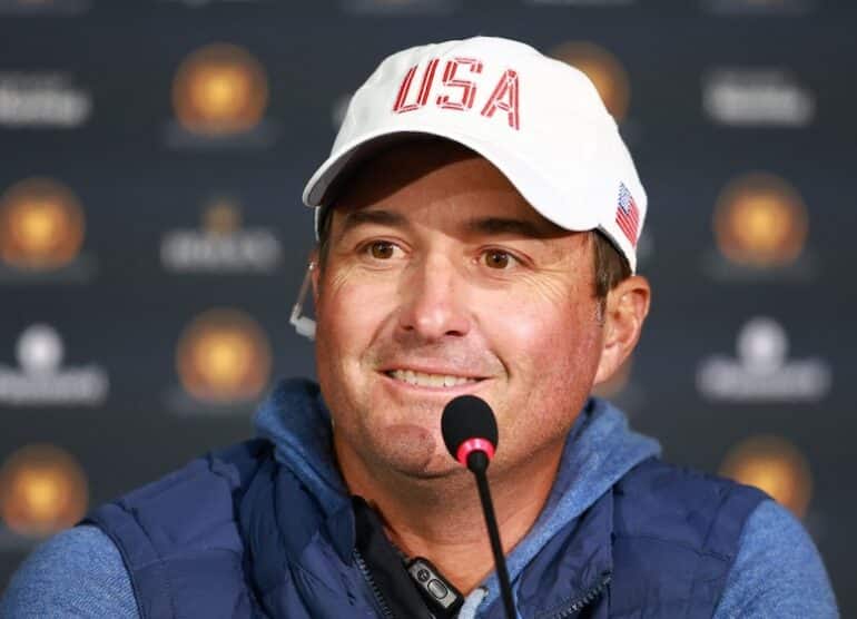 Captain's Assistant Kevin Kisner Photo by Vaughn Ridley / GETTY IMAGES NORTH AMERICA / Getty Images via AFP