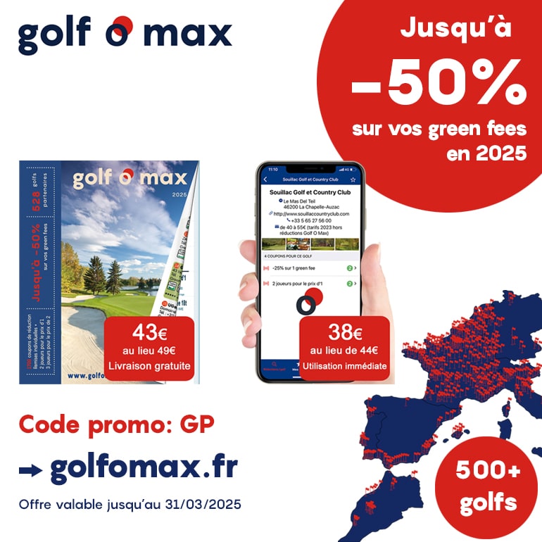 Golf O Max – E01 – 2025 – Offre Golf Planète V2 – ticket carré