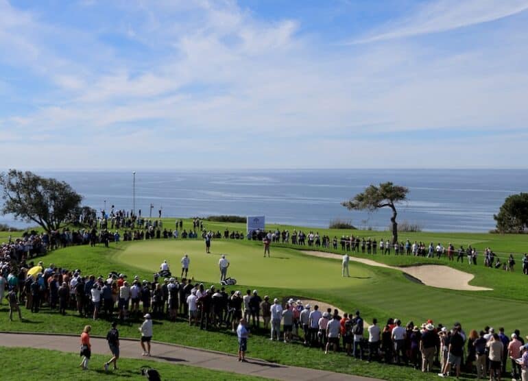 Torrey Pines South Course Photo by Sean M. Haffey / GETTY IMAGES NORTH AMERICA / Getty Images via AFP