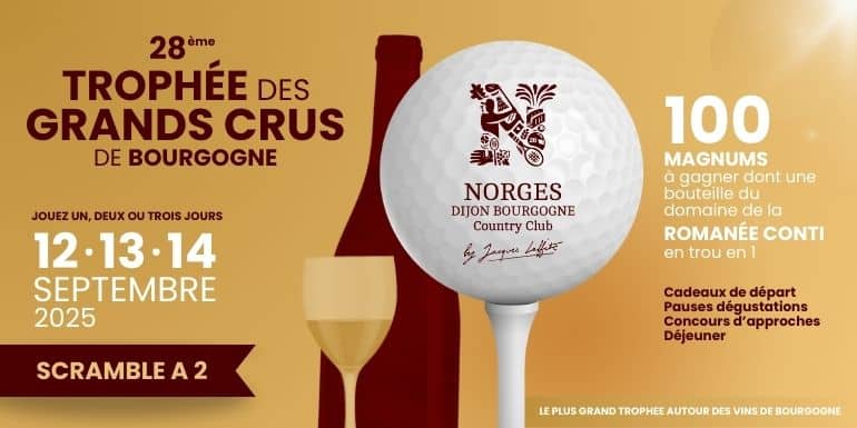 Golf de Dijon E01 2025 Trophée des Grands Crus – bandeau