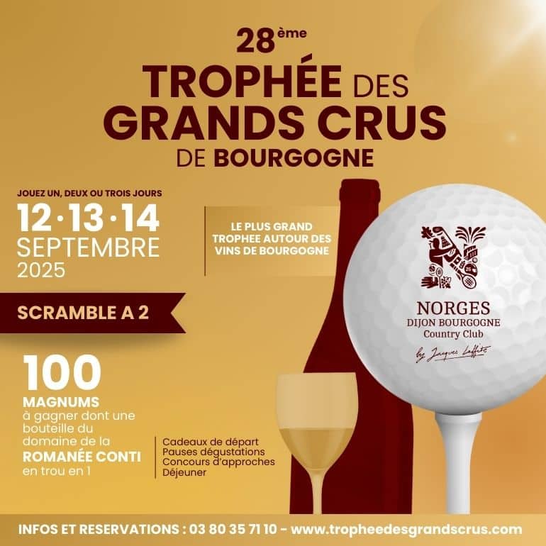 Golf de Dijon E01 2025 Trophée des Grands Crus – pavé