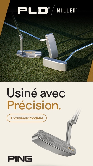 Ping E03 2025 putter PLD – Bannière verticale