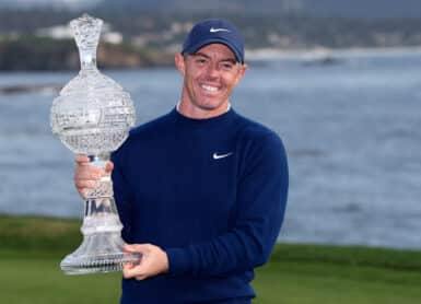 RoryWinPebbleBeach Ezra Shaw Getty AFP