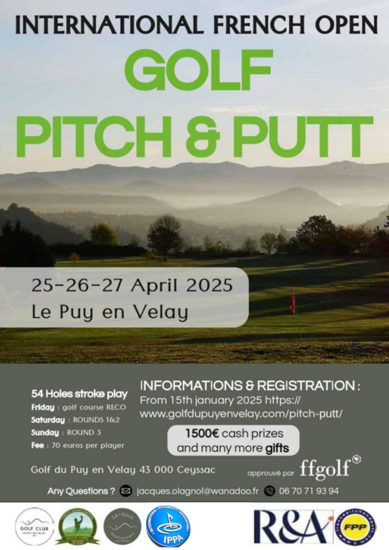 AfficheP&P France Pitch & Putt