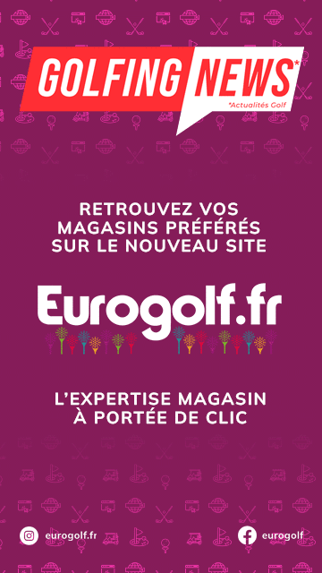 Eurogolf E01 2025 – Golfing News 01 – Bannière verticale