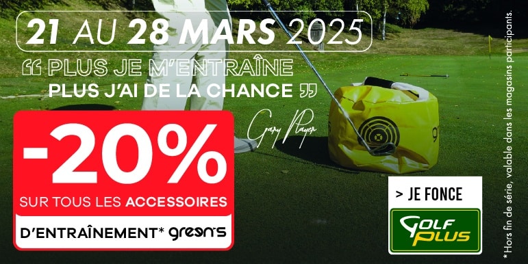 Golf Plus E06 – Accessoires Entrainement – Super Top Banner Mobile