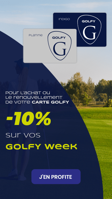 Golfy E01 2024 Promo Cartes – Bannière verticale