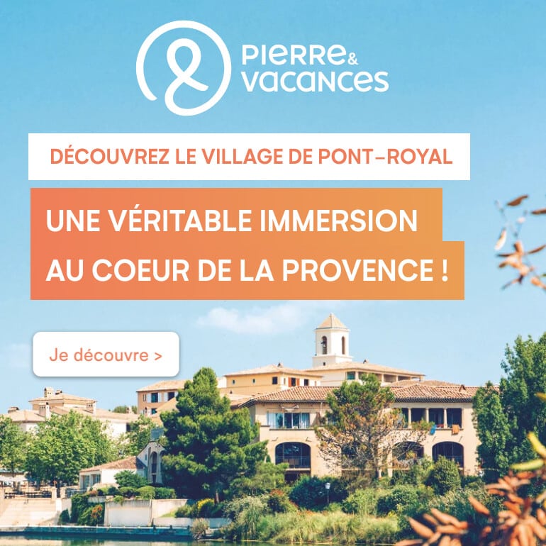 Pierre&Vacances E01 2025 – Pont Royal – ticket carré